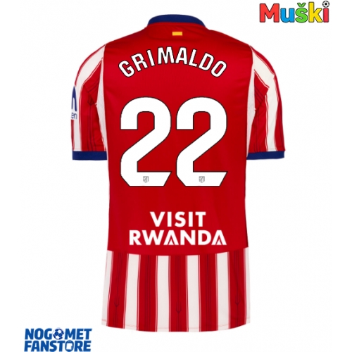 Atletico Madrid Alejandro Grimaldo #22 Domaci Dres 2026-27 Kratak Rukav